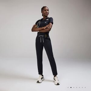 Figs Tena FORMx Slim Tapered Scrub Pant in Navy